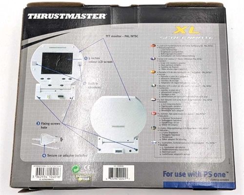 Thrustmaster XL Screenmate - Playstation 1 Tilbehør (Genbrug) (B Grade)